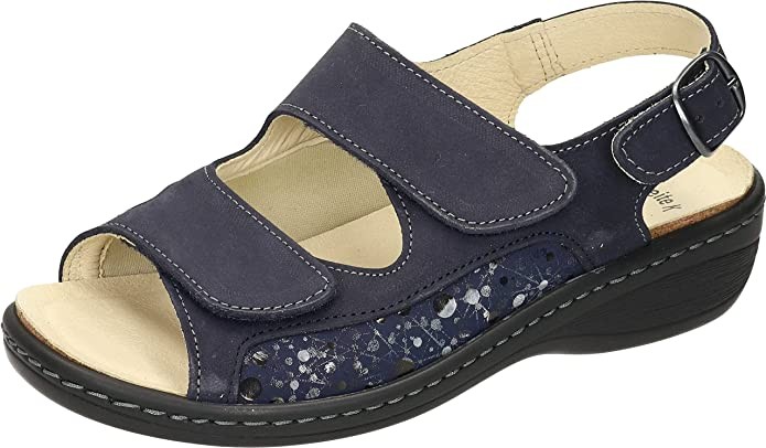 DR. BRINKMANN Komfort Sandalen blau