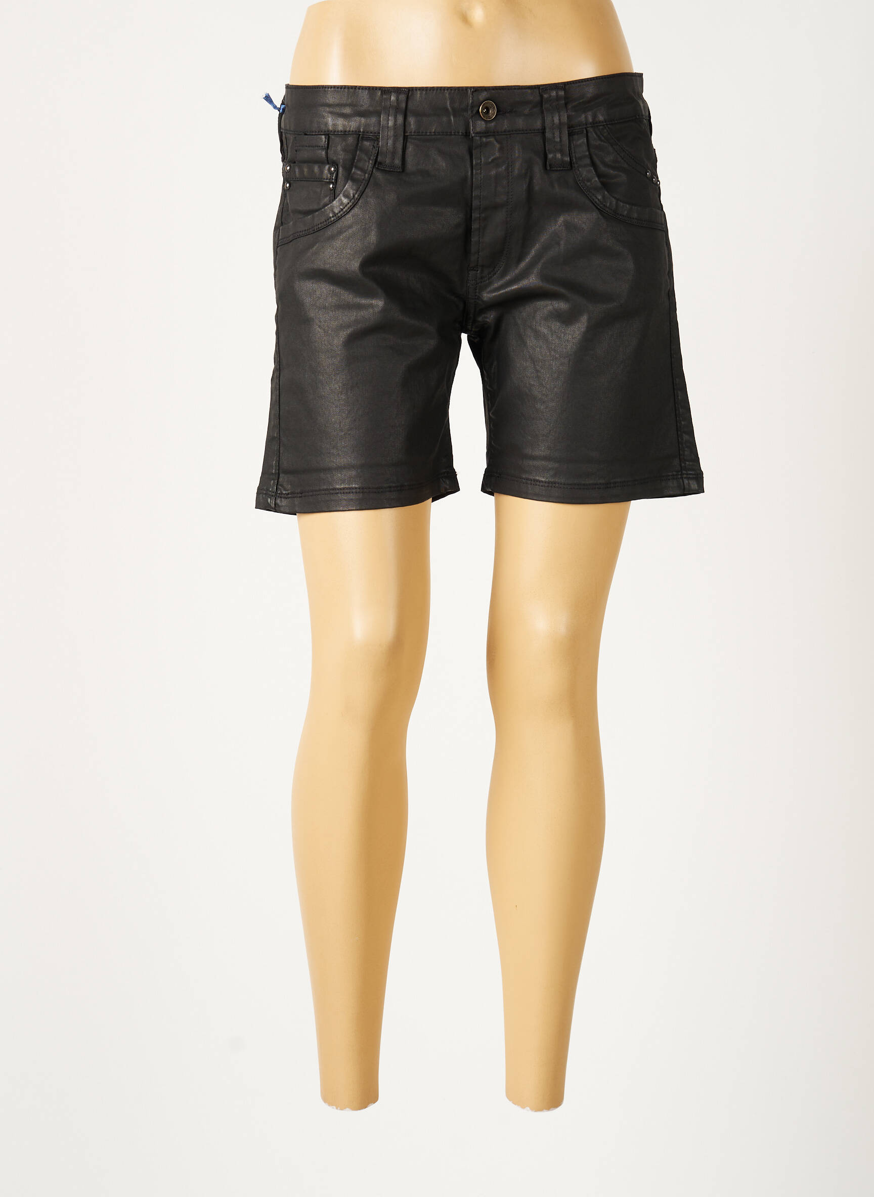 Teddy Smith Shorts 1 Femme couleur noir