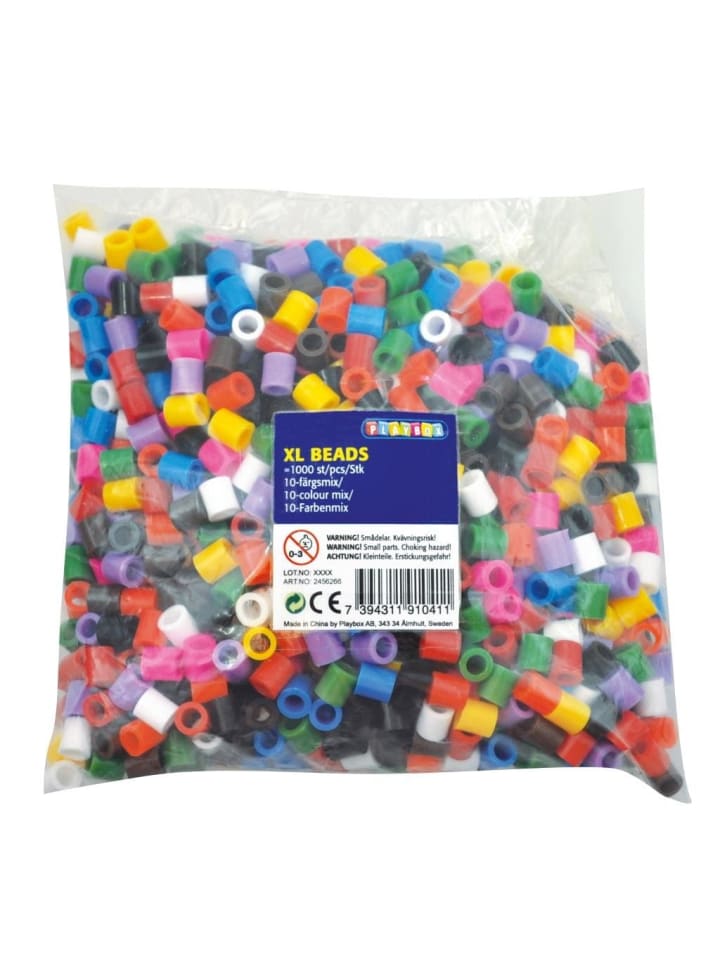 Playbox Beutel Maxi-Bügelperlen in bunt günstig kaufen onesize