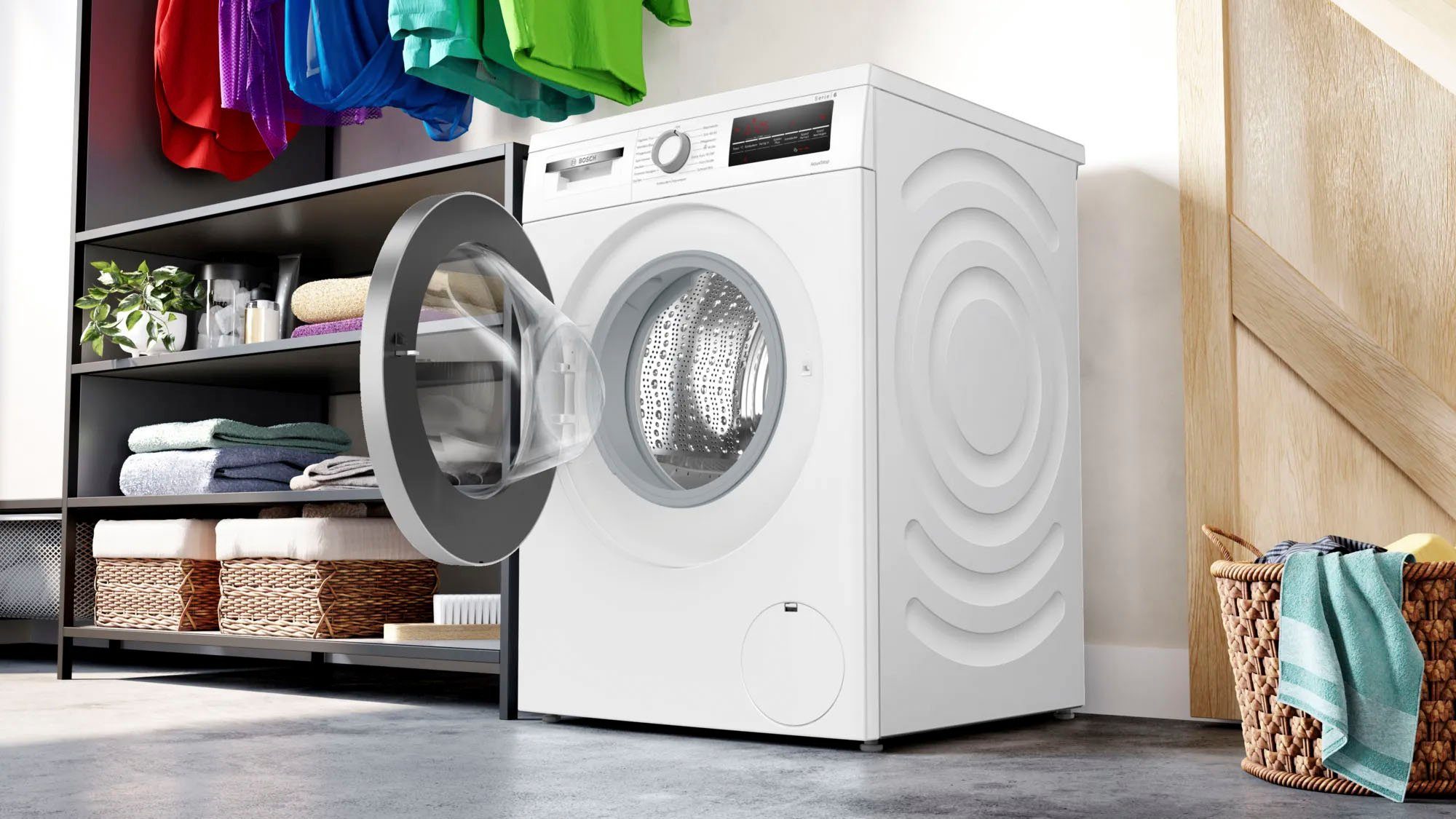 BOSCH Waschmaschine WUU28T70, 8 kg, 1400 U/min