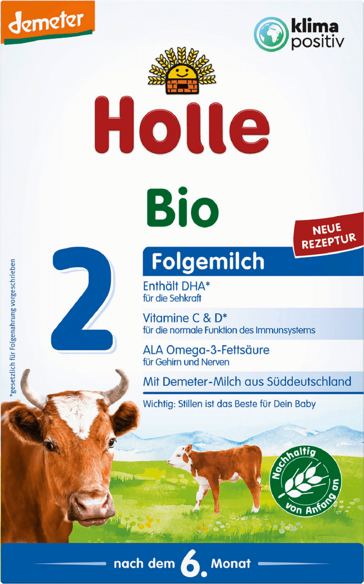 Folgemilch 2 nach dem 6. Monat, 600 g