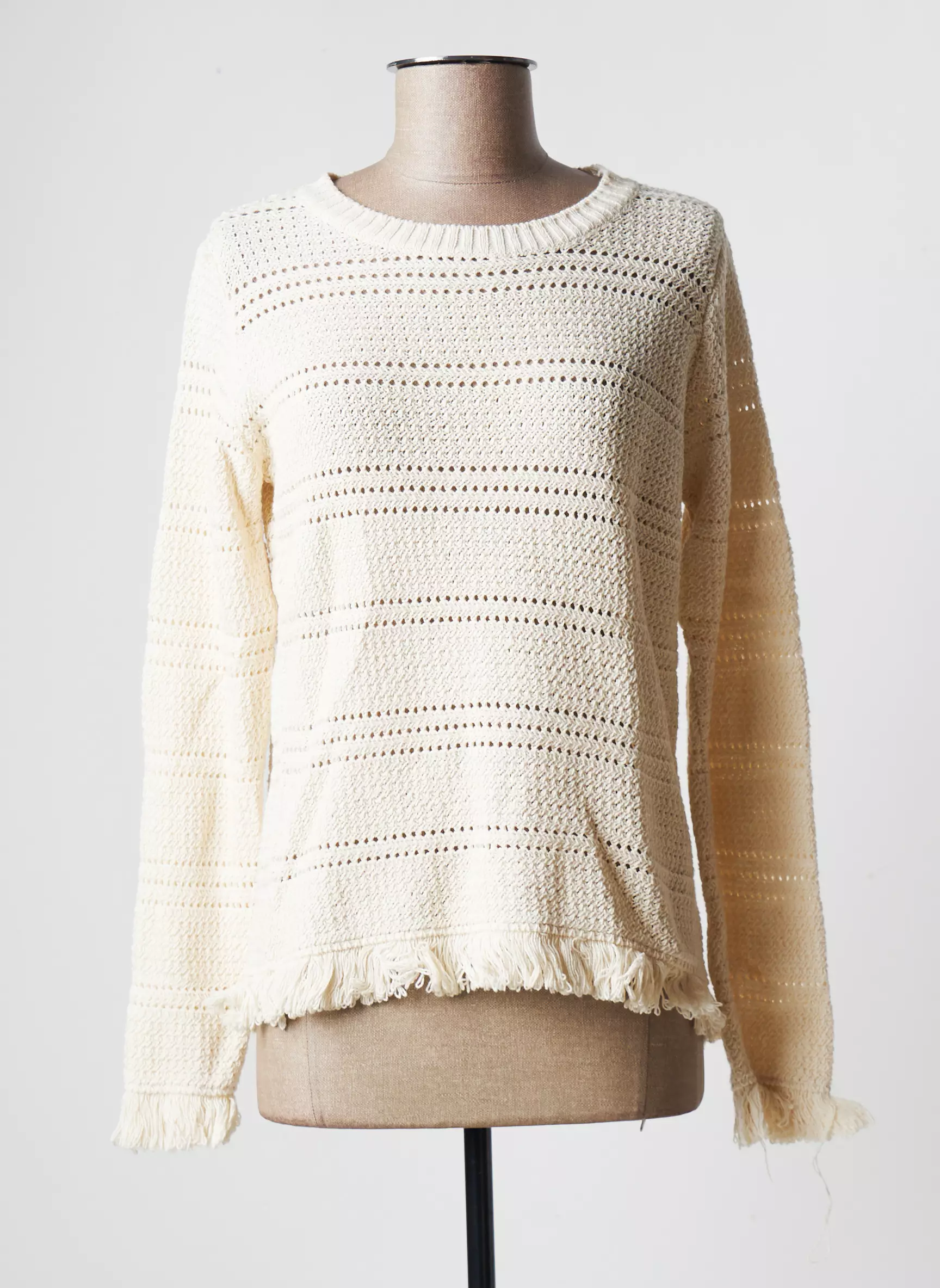 La Fee Maraboutee Pulls Femme couleur beige