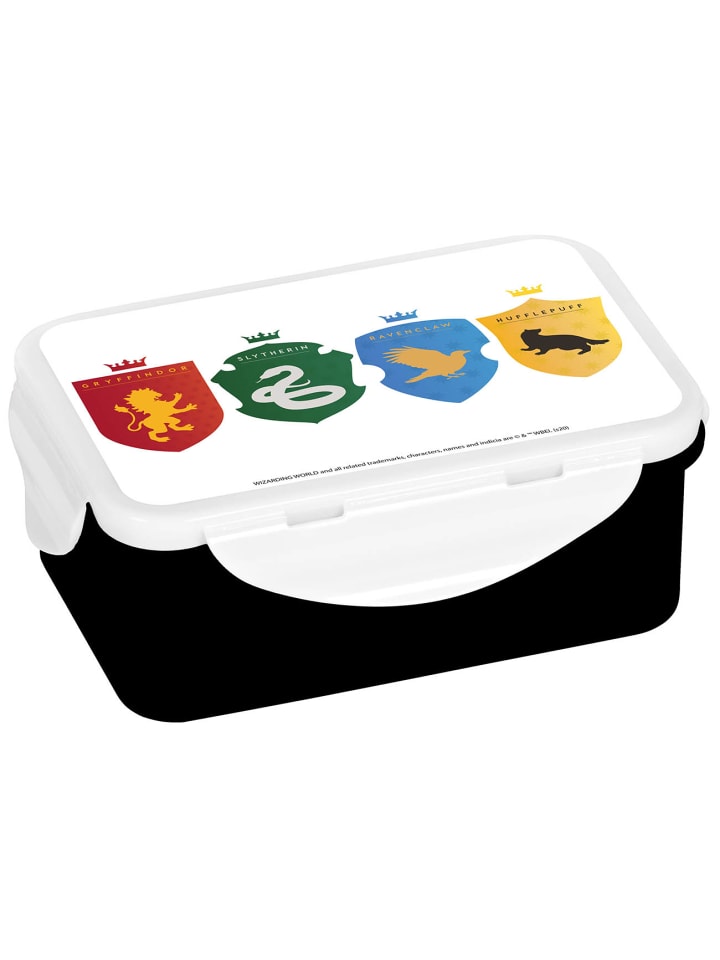 Geda Labels Brotdose Harry Potter Wappen in Schwarz - 16x10,5x6,5cm günstig kaufen onesize