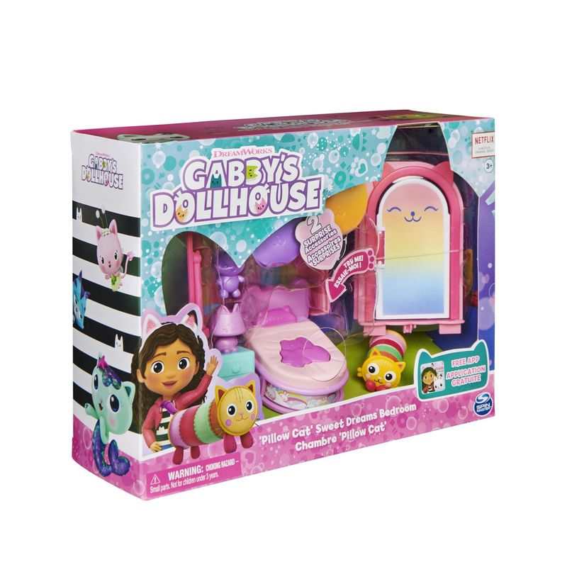 Playset la chambre de Polochat Gabby Doll House, Spin Master