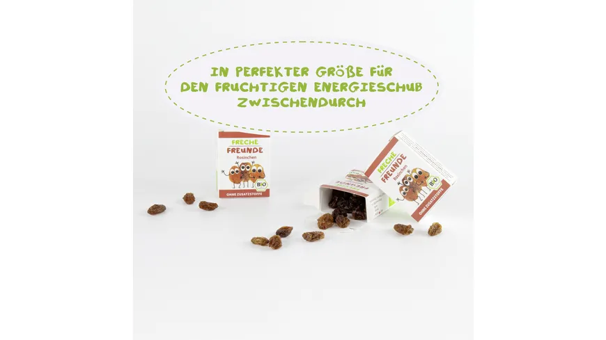 Freche Freunde Bio Freche Rosinchen 42 g