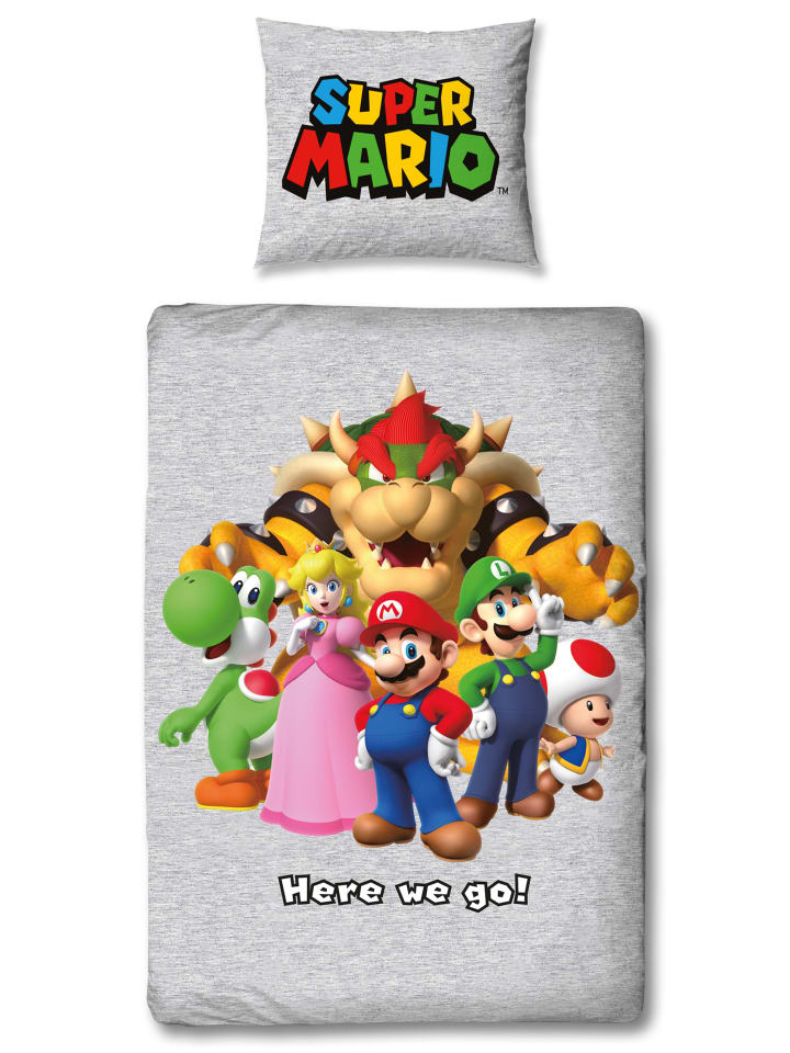 Super Mario Bettwäsche-Set 