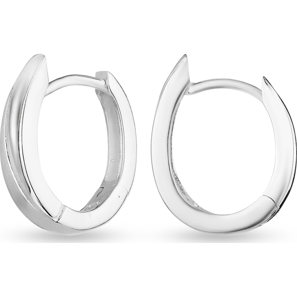 FAVS Créoles 925 Argent Boucles d'oreilles