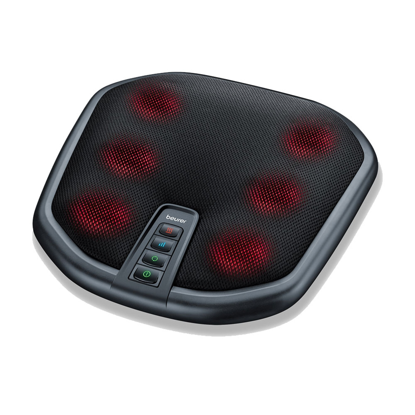 Beurer FM 70 Shiatsu Fuß- und Rückenmassagegerät-Shiatsu Massagegerät mit zuschaltbarer Wärmefunktion und 3 Geschwindigkeitsstufen
