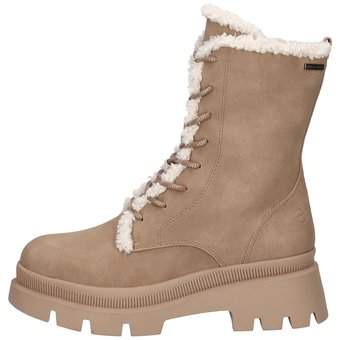 Tamaris Schnürstiefelette in beige