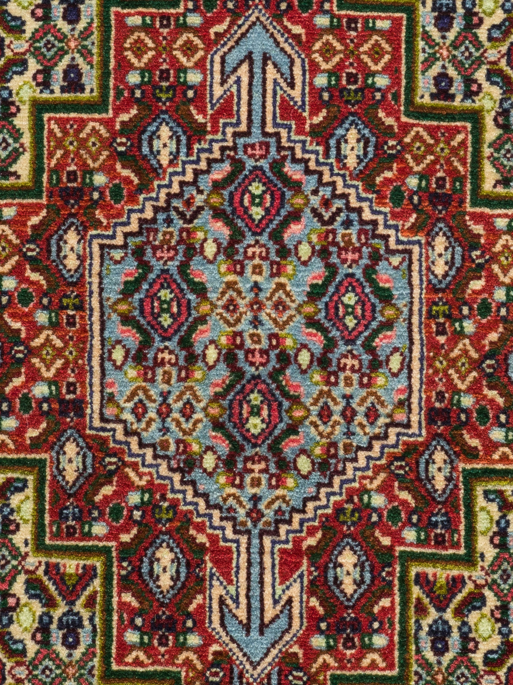 Senneh ca. 75 x 115 cm, Unikat / Einzelstück