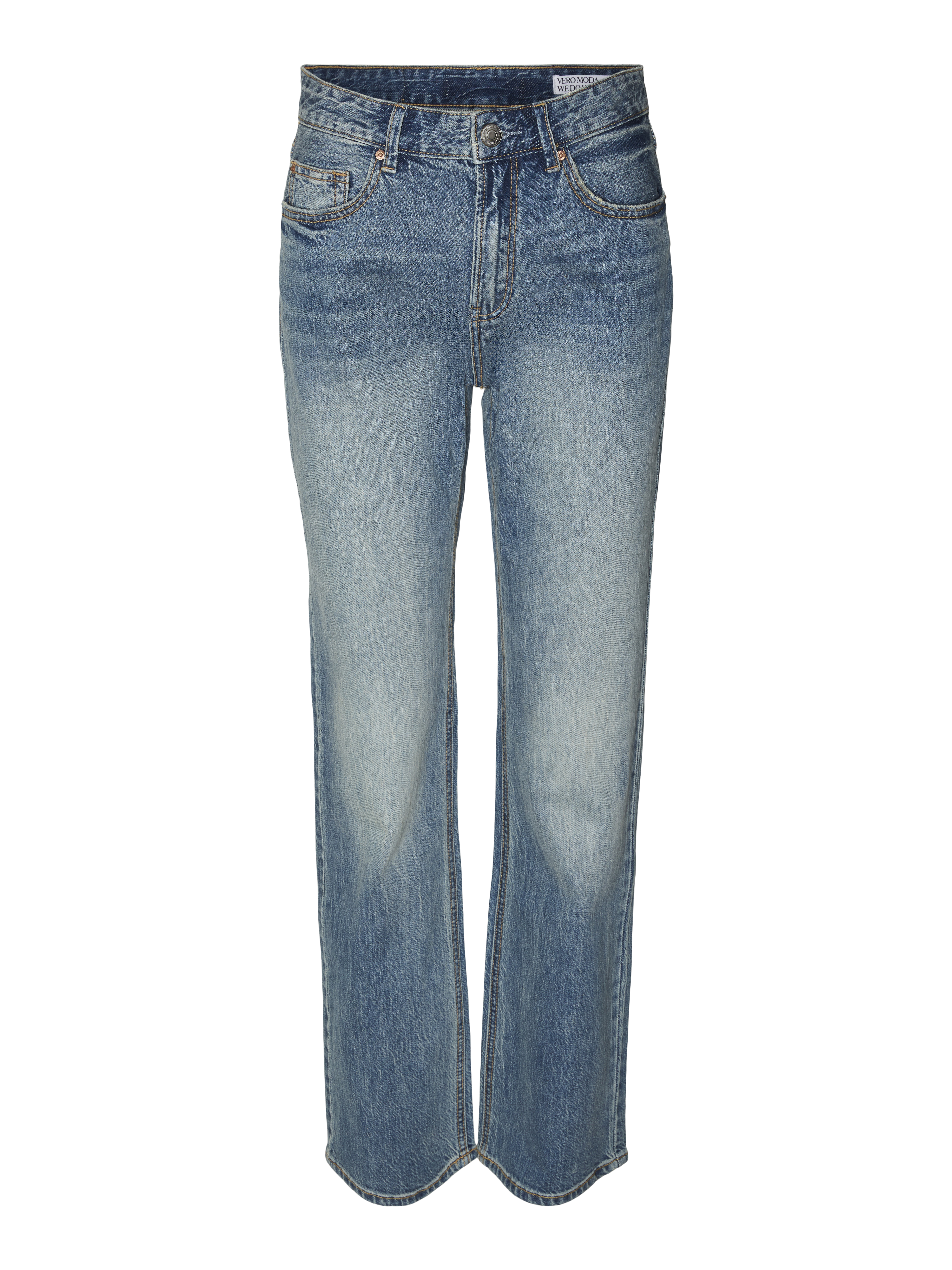 VMTESSA Hohe Taille Gerade geschnitten Jeans