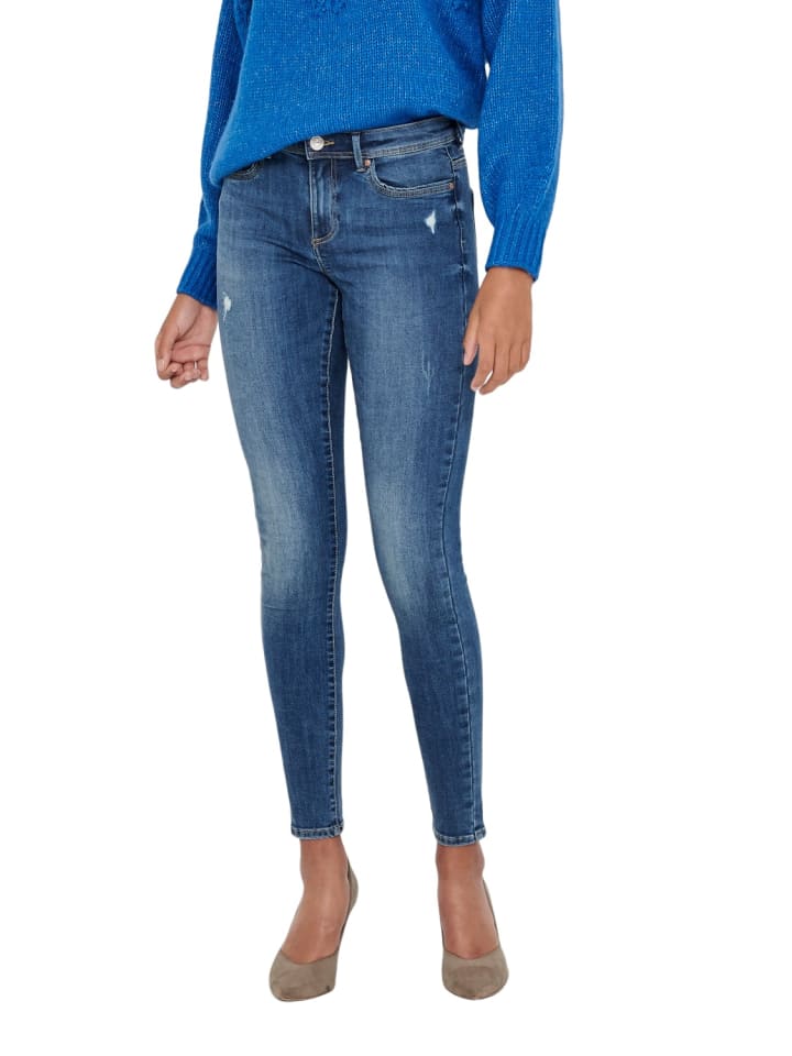 ONLY Jeans ONLWAUW LIFE skinny in Blau günstig kaufen