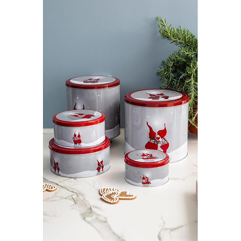 Cuisine Kakeboks Sett 3 stk, m/julemotiver