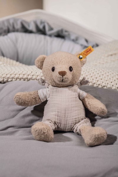 GOTS Noah Teddybär, 26 cm, beige