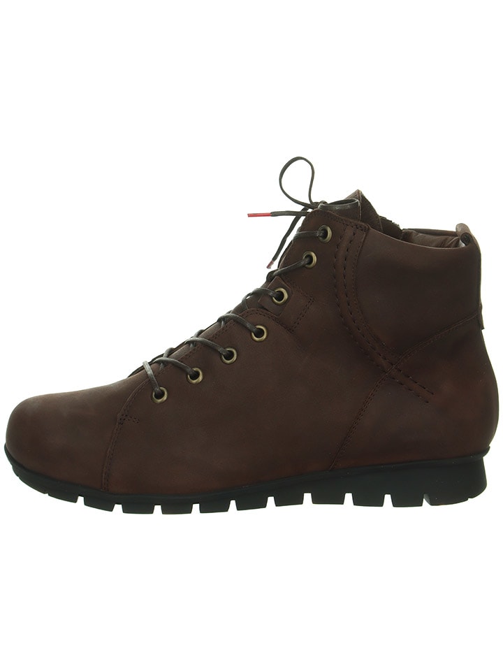 Think! Leder-Boots in Braun günstig kaufen