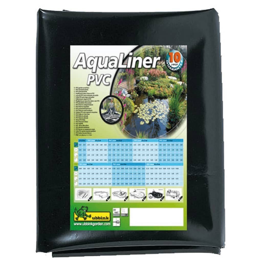 Ubbink Filterpumpe Teichfolie AquaLiner 2 x 3 m PVC 0,5 mm 1331165