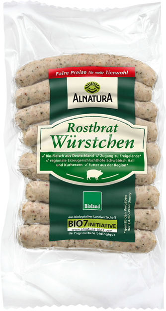 Alnatura Bio Rostbratwürstchen