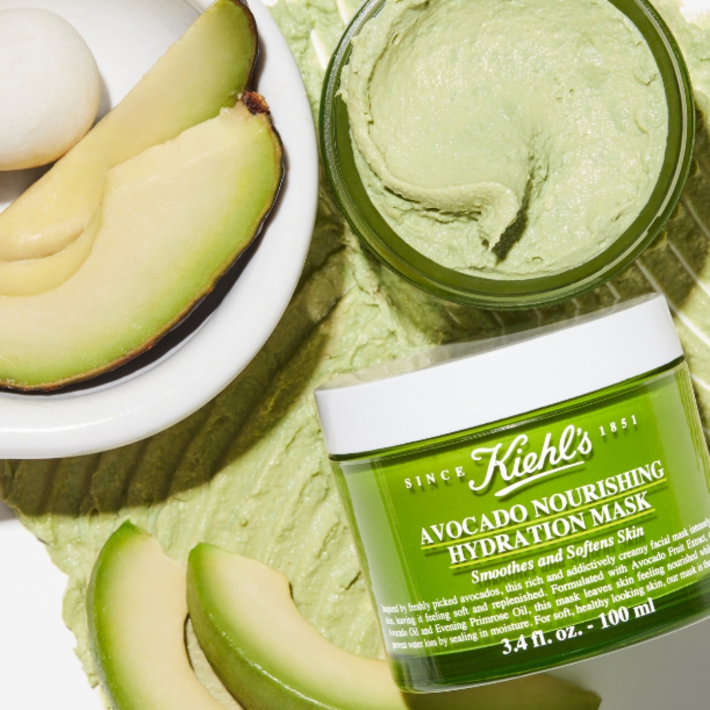 kiehl's Avocado Nourishing Hydration Mask Masque hydratant et nourrissant à l'avocat