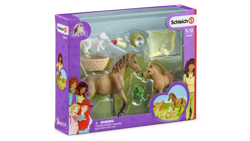 Schleich 42432 - Horse Club - Sarahs Tierbaby-Pflege