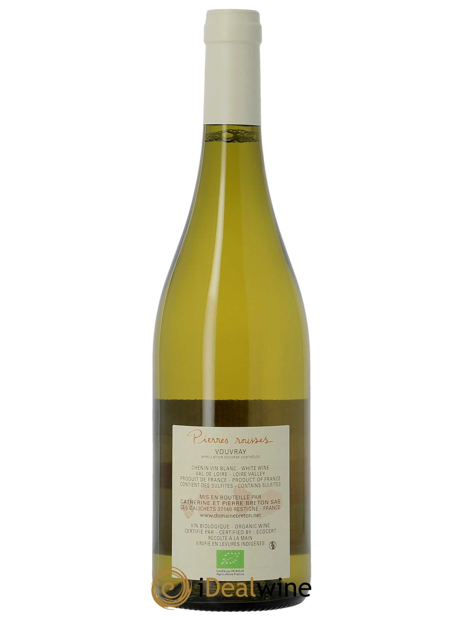 Vouvray Pierres Rousses Catherine et Pierre Breton  2022 - Lot de 1 Bouteille