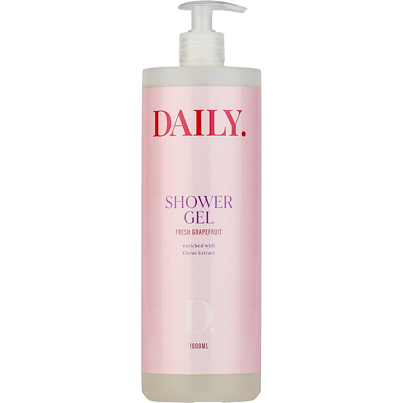 Shower gel 1000 ml Fresh grapefruit Daily