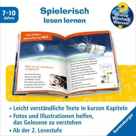 Ravensburger Wieso? Weshalb? Warum? Erstleser, Band 4: Weltraum
