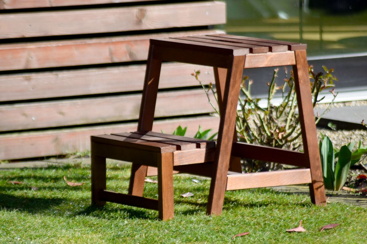 dobar Multifunktions-Hocker, dunkelbraun