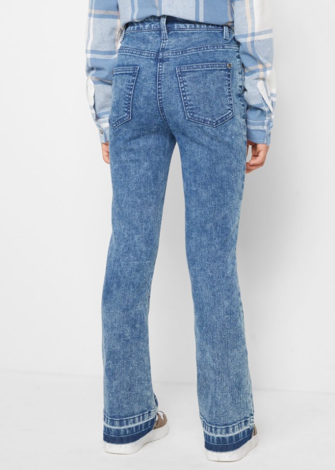Mädchen Stretch-Jeans, flared
