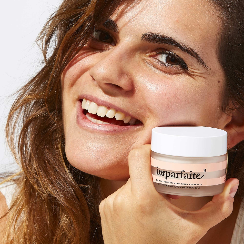 imparfaite Crème hydratante pour peaux heureuses Crème de jour hydratante