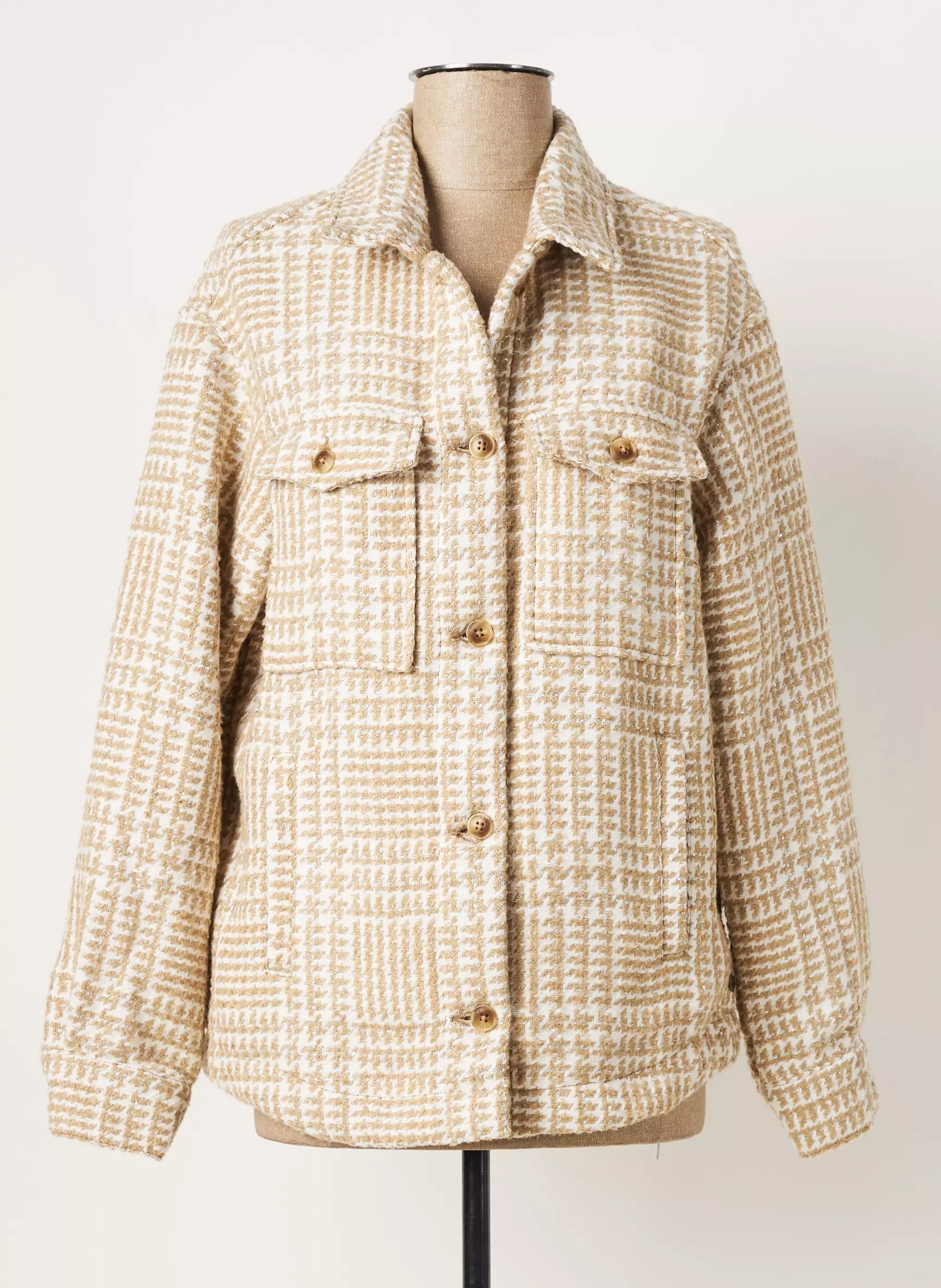 Garcia Vestecasual Femme couleur beige