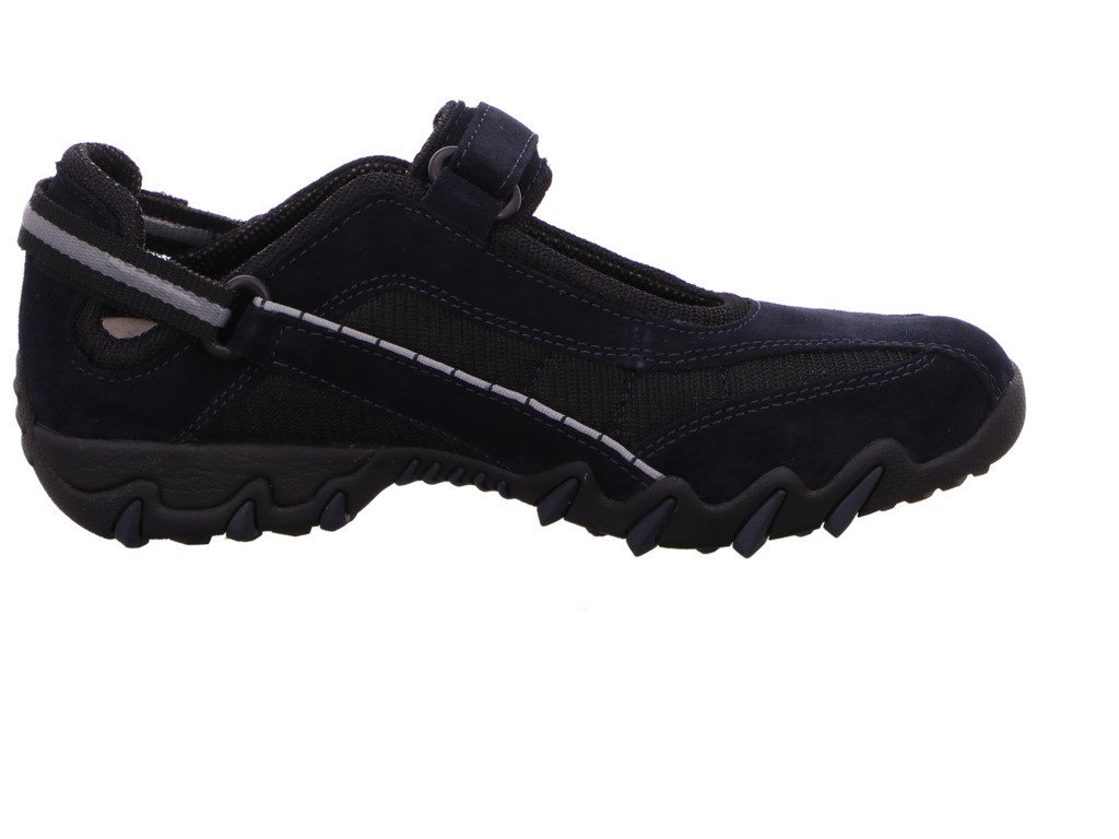 MEPHISTO Freizeit Schnürer blau Niro C Suede 07 Mesh 07
