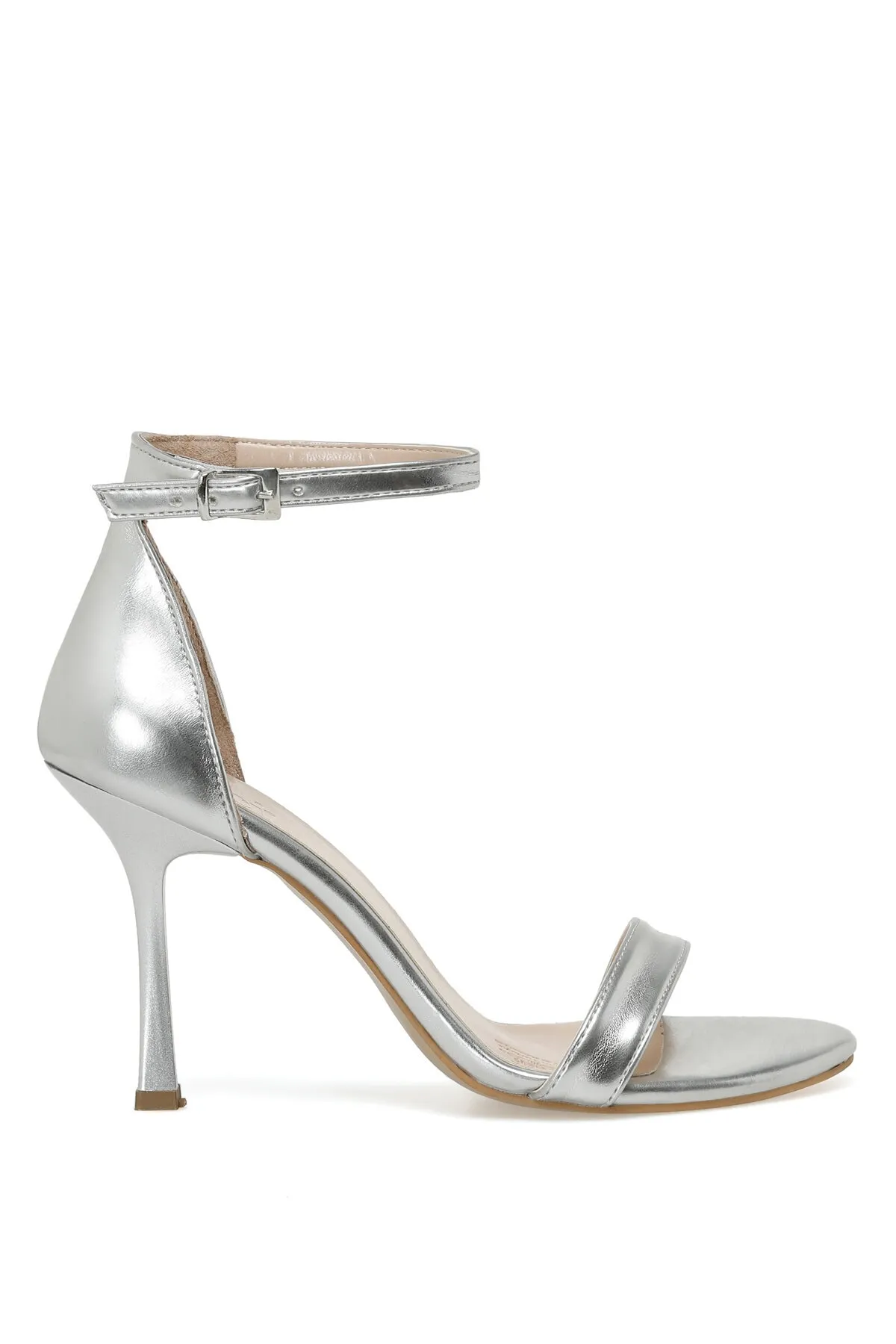 İnci  High Heels - Silberfarben - Pfennigabsatz/Stiletto