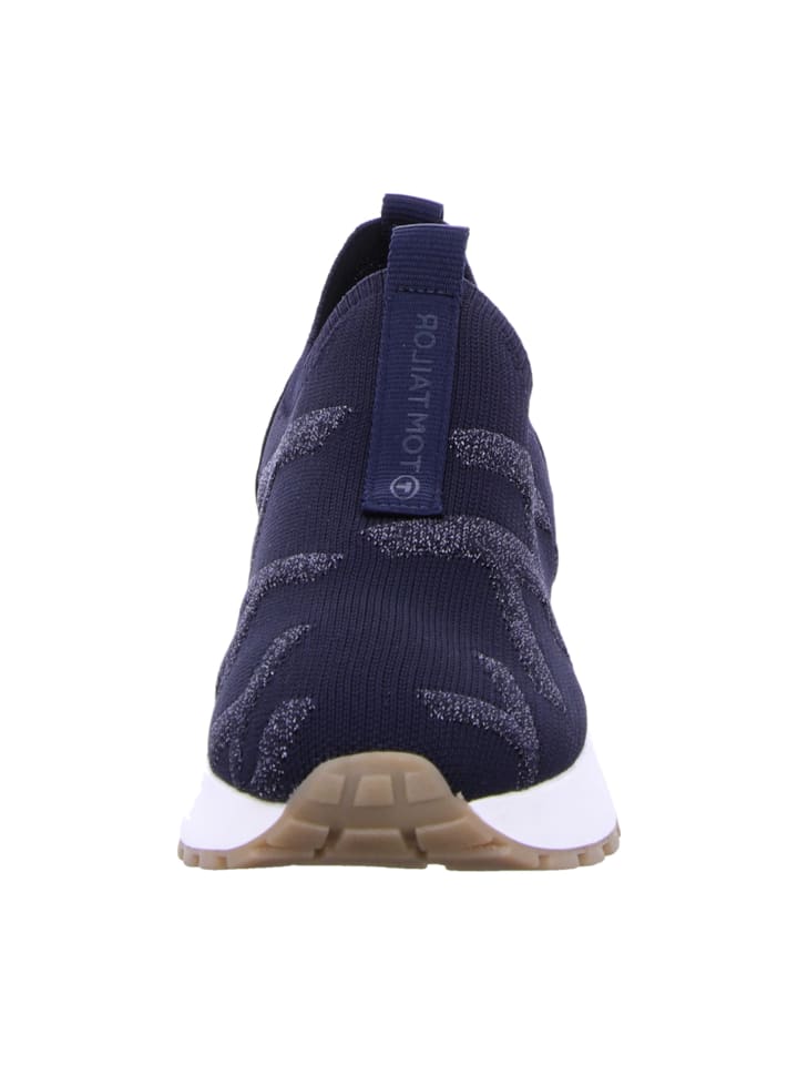 Tom Tailor Sportliche Slipper in Blau günstig kaufen 39
