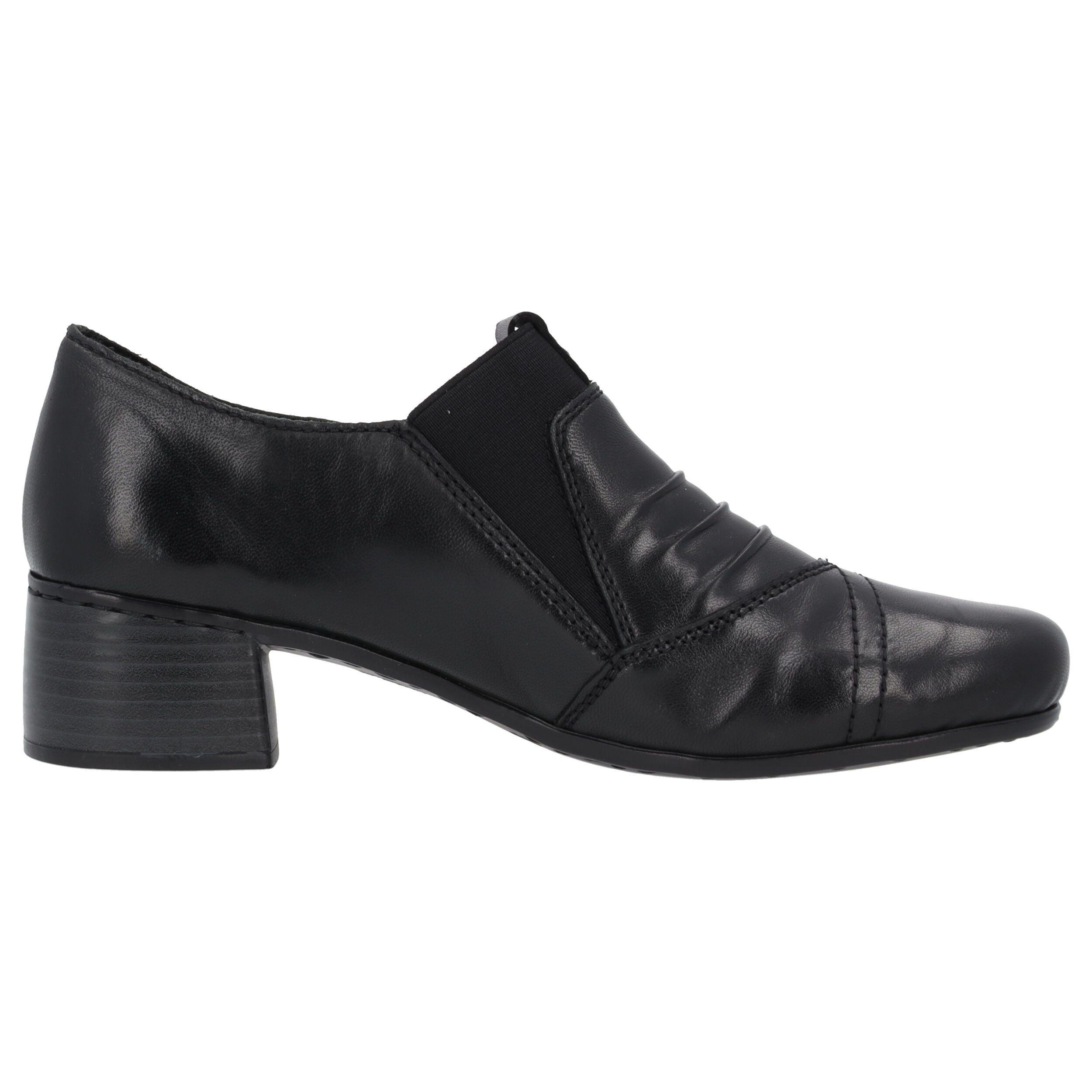 Rieker 41657, Pumps, Damen, schwarz/schwarz