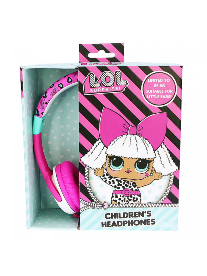 COFI 1453 Kabelgebundene Kopfhörer für Kinder OTL LOL Surprise! in Pink günstig kaufen onesize