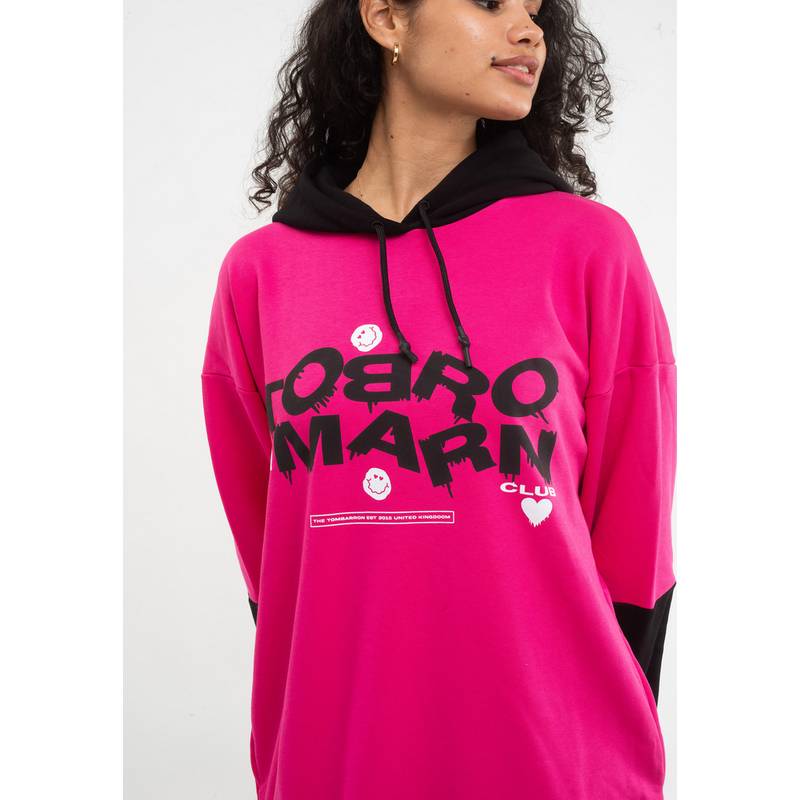 Tom Barron WOMEN OVERSIZE FIT TUNIC SWEATSHIRT Sweatshirt Damen