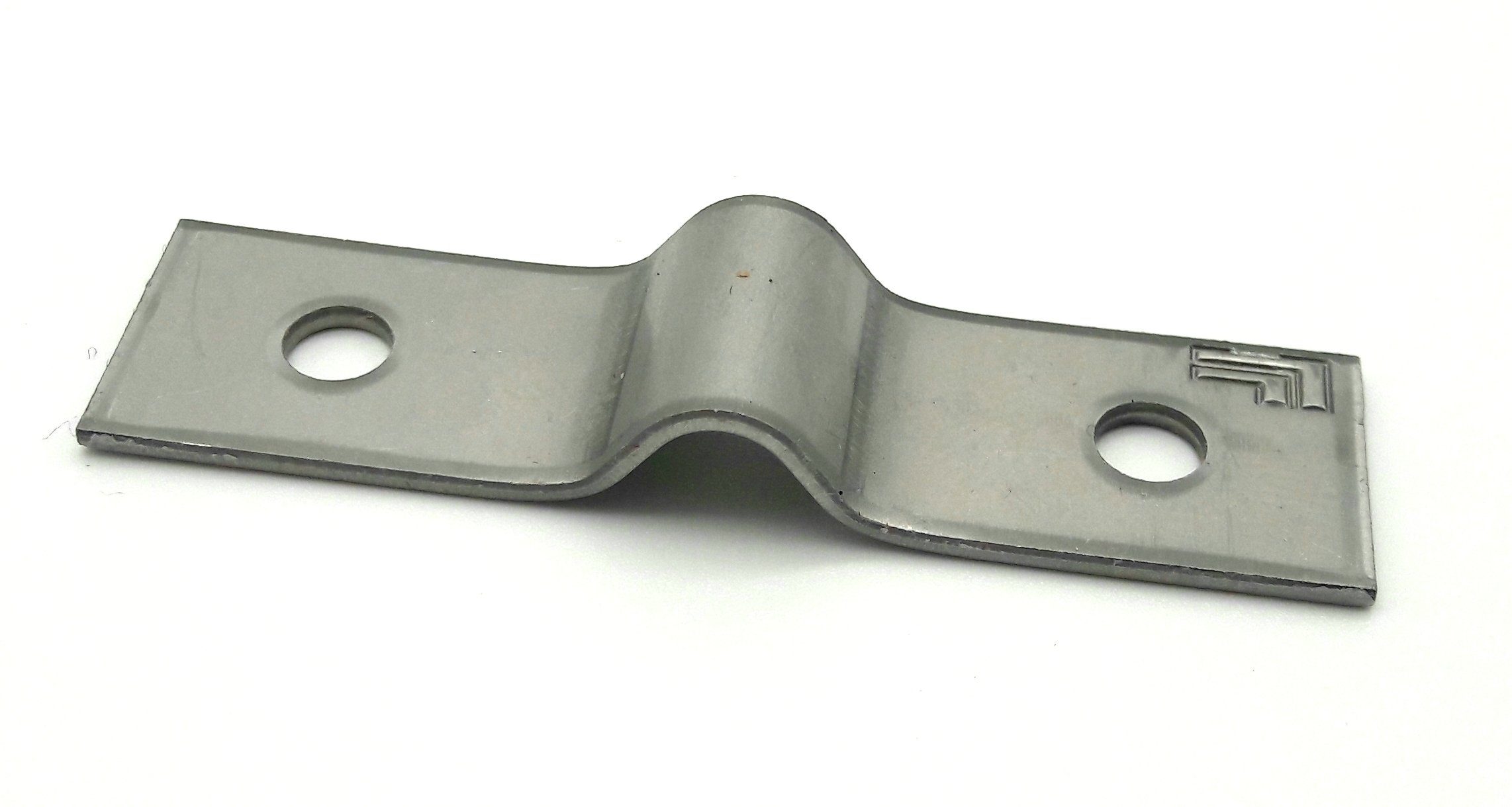 Zaun-Anhalt Metallzaun 50x Doppelstabmattenzaun Pfosten Befestigung Spanndraht Zaun 6mm kl, (50-St)