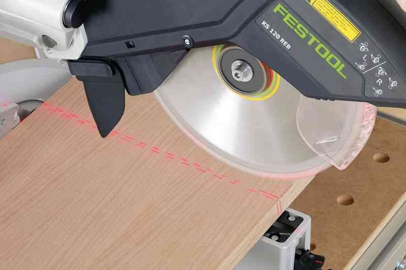 Sierra ingletadora Festool 576663 KS120REB-Set-MFT + ¡5 años de garantía del distribuidor!
