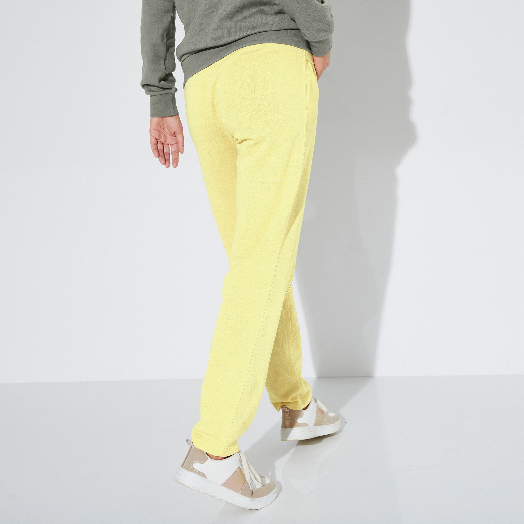 Pantalon jogging, molleton gratté