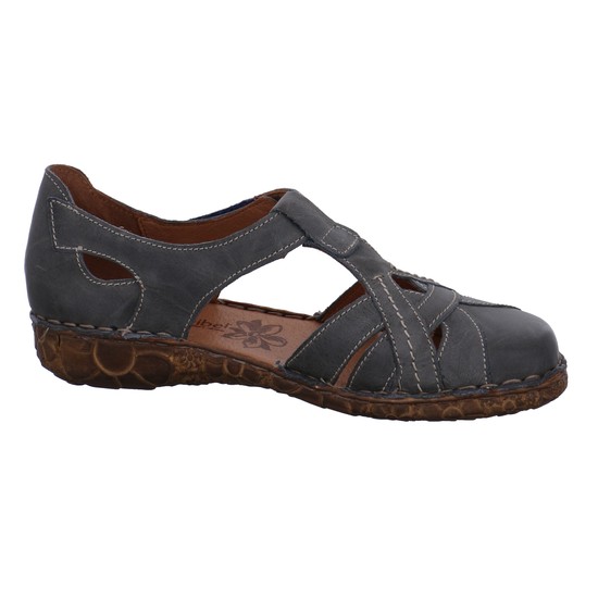 JOSEF SEIBEL Klassische Sandalen blau ROSALIE 29-Kletter gelocht