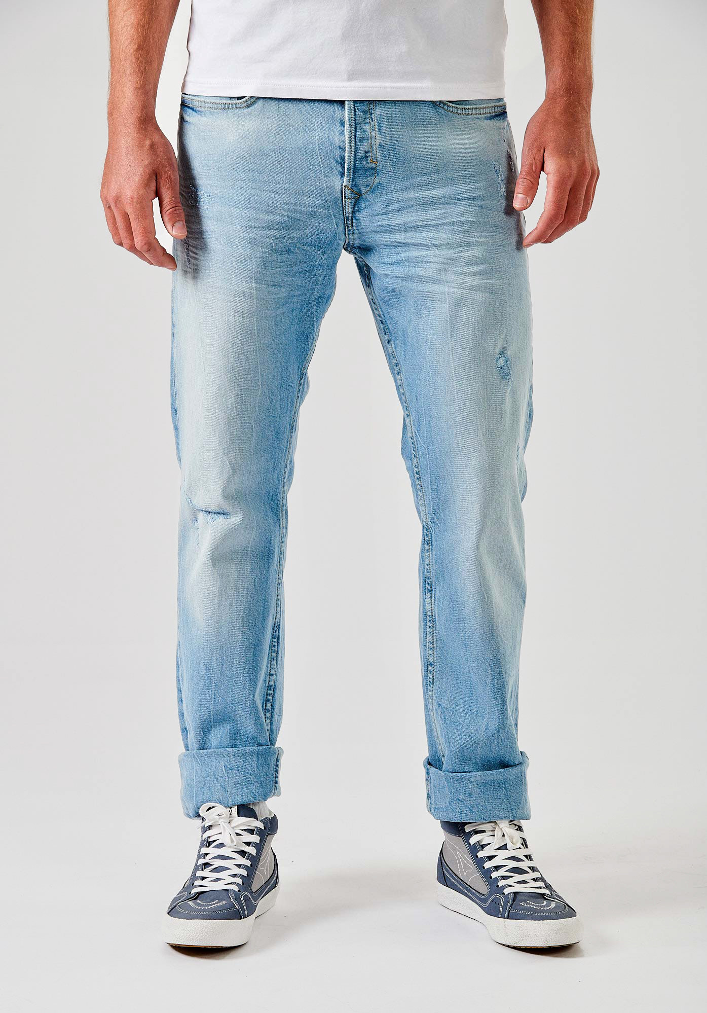 DATTE  Jean straight bleu homme