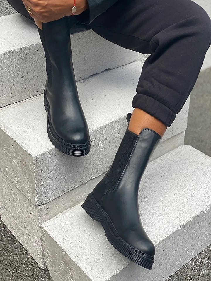 OYO FOOTWEAR Chelsea-Boots in Schwarz günstig kaufen 37