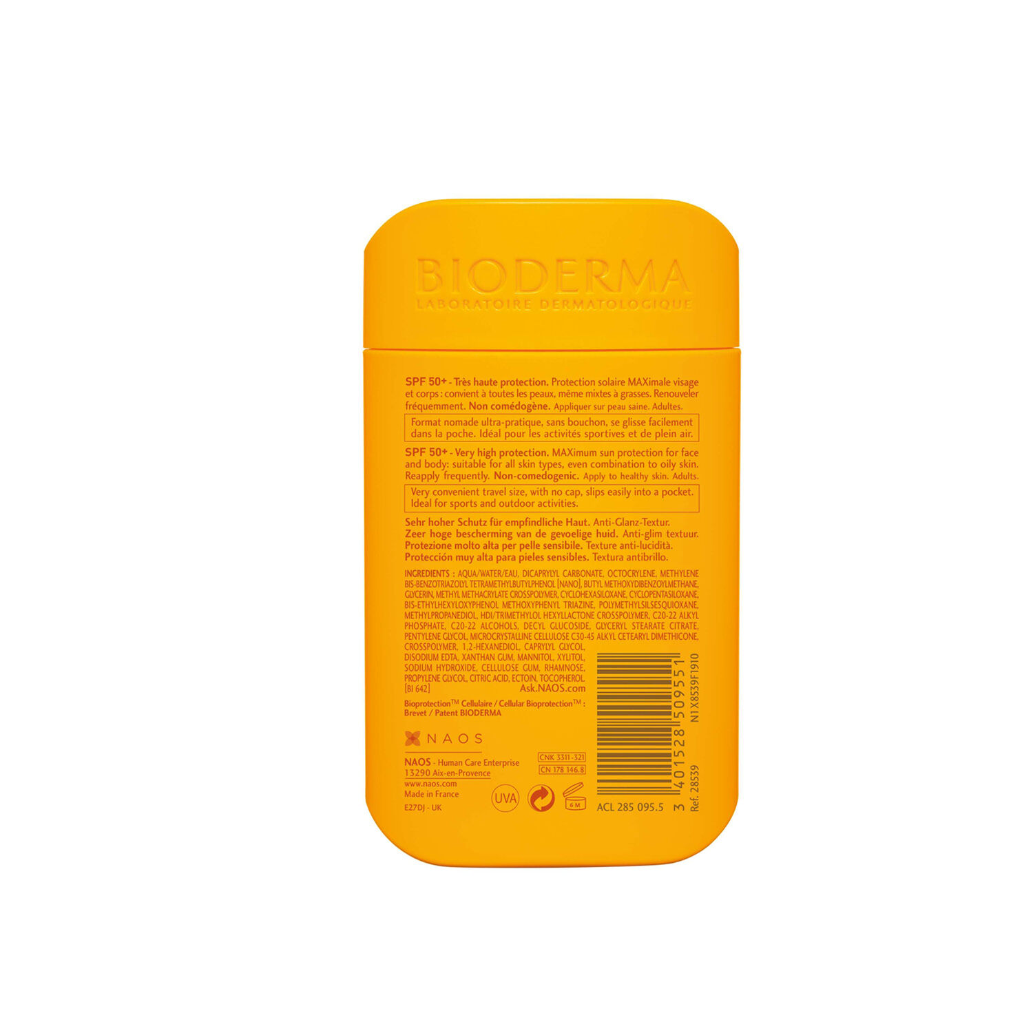 Bioderma Photoderm Max SPF50+ Aquafluide Pocket Très Haute Protection - Peaux Sensibles 30 ml