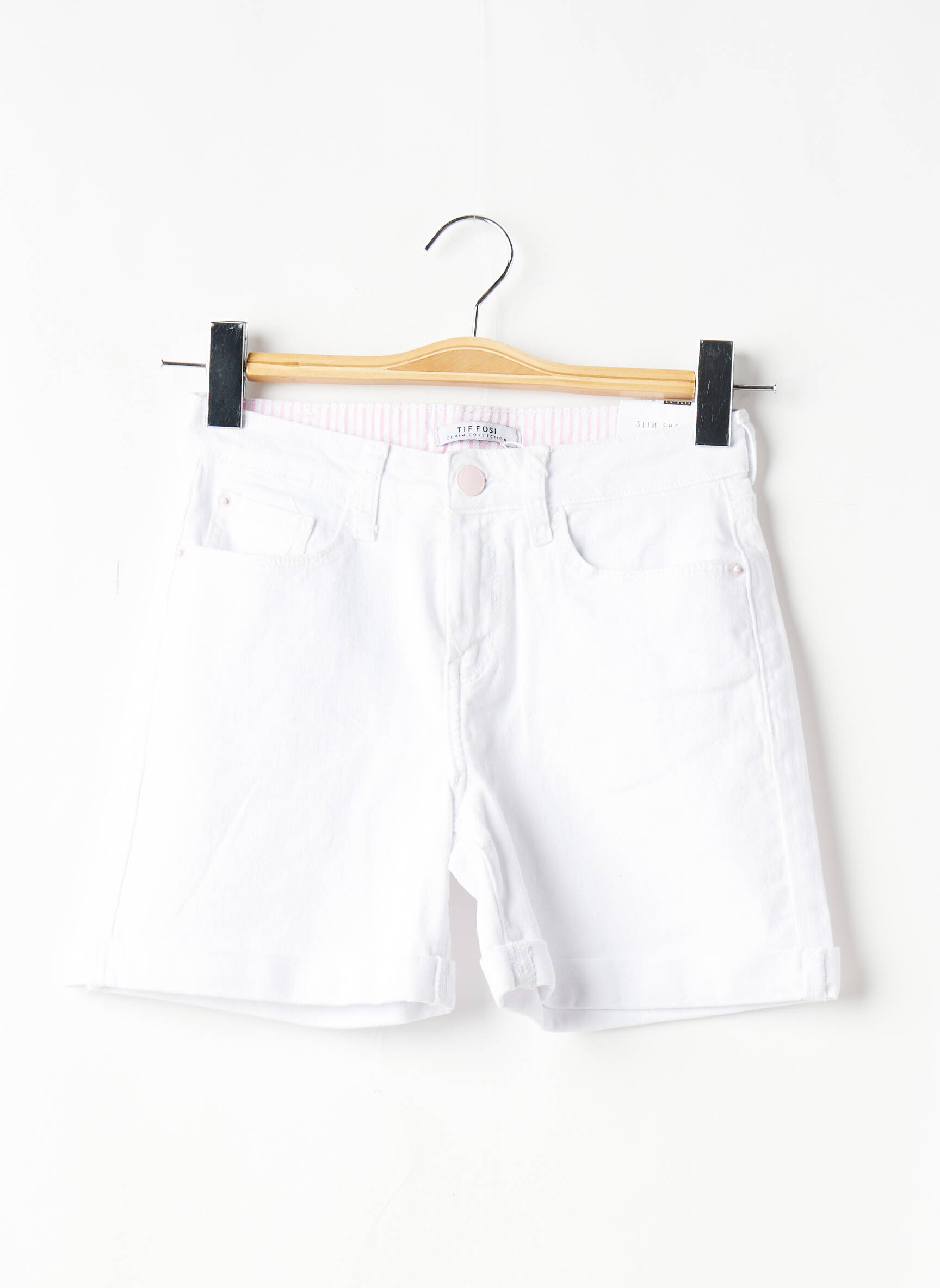 Tiffosi Shorts 1 Femme couleur blanc