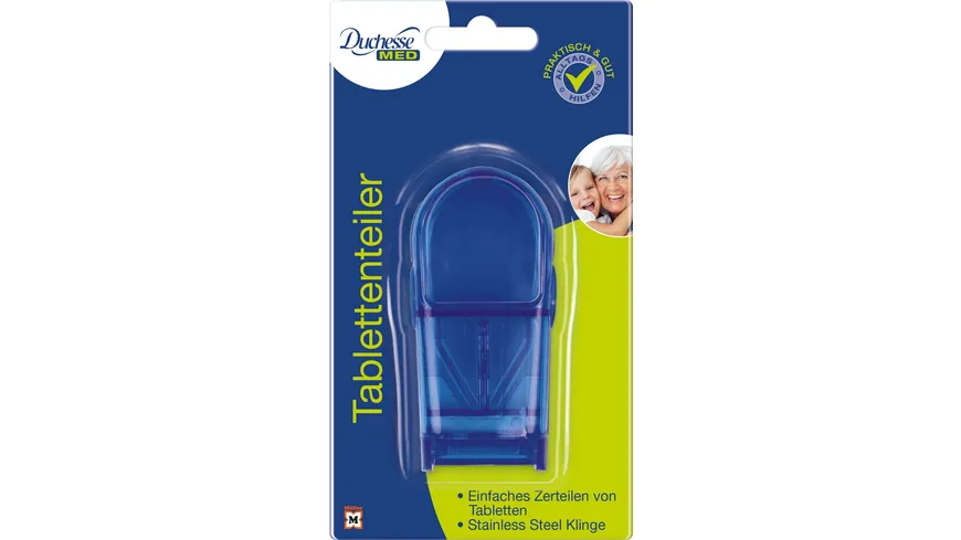 Duchesse MED Tablettenteiler blau