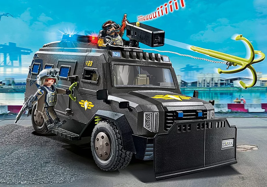 SWAT-Gel&auml;ndefahrzeug