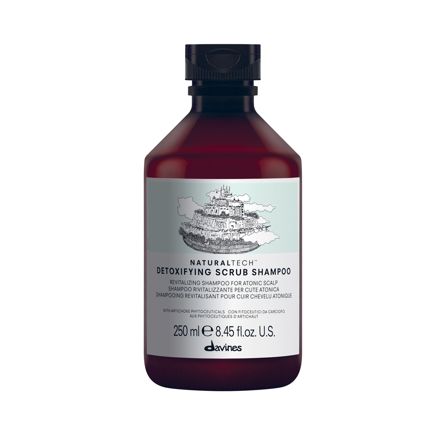 Davines Detoxifying Scrub Shampoo Shampooing Gommant 250 ml