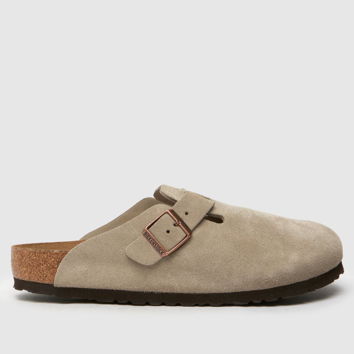 BIRKENSTOCK Boston klumpa szandál bézs színben