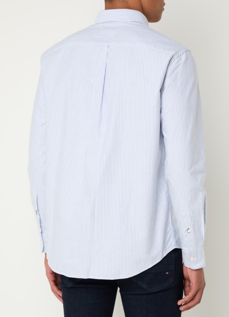 Tommy Hilfiger Heritage regular fit shirt with stripe print and logo embroidery