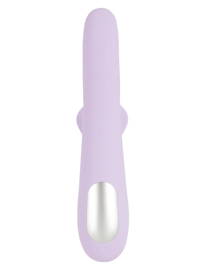 Sweet Smile Rabbitvibrator Thrusting Pearl Vibrator in lila günstig kaufen 23,5